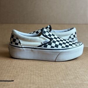 Vans Classic Slip On Stackform Chekerboard Skate Shoe slides